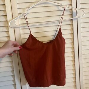 Madrag orange tank top